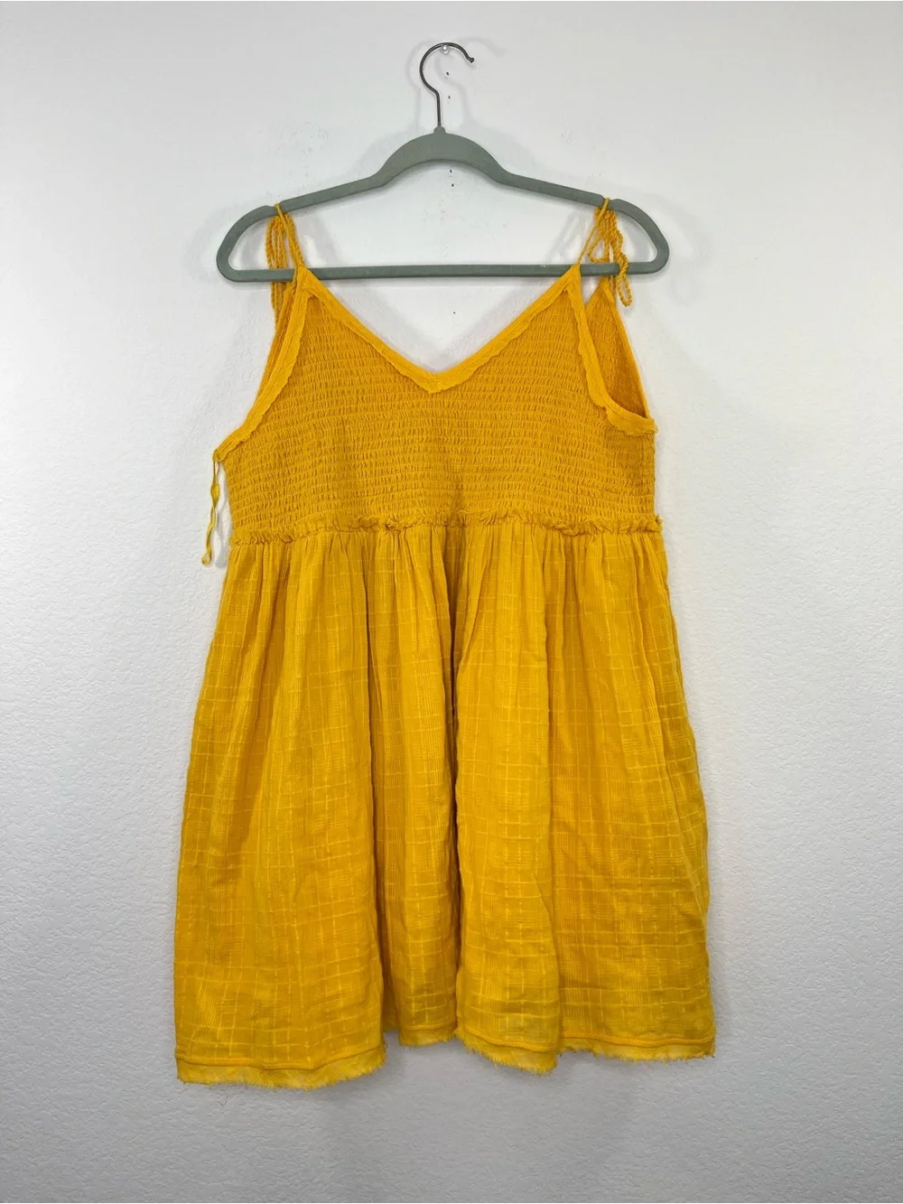 Free People Sundrenched Mini Dress Pockets Womens size small